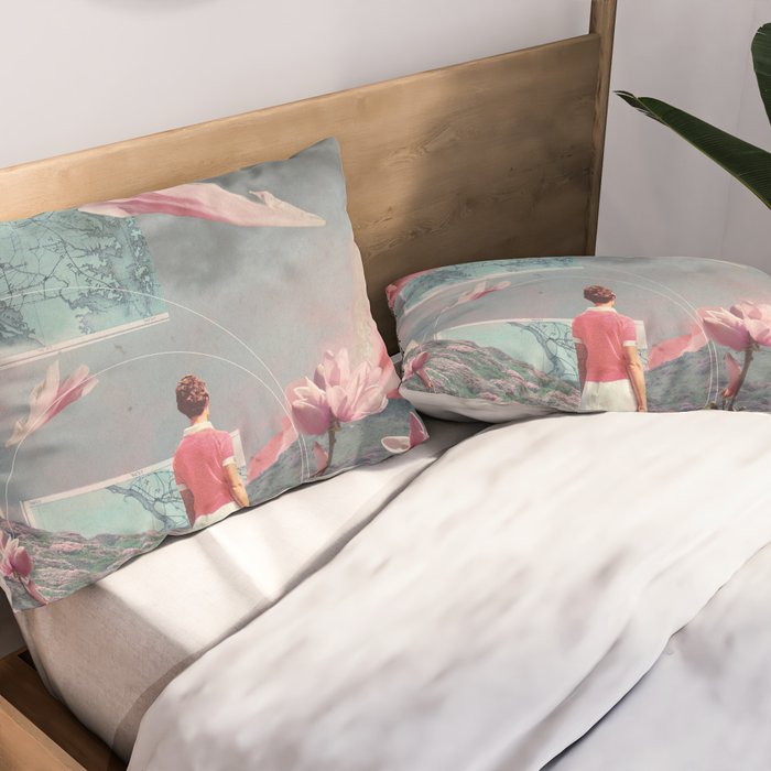Trying to accept the Distance Pillow Sham Gallery Image 2