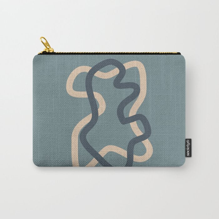 Abstract 03A Carry All Pouch Gallery Image 1