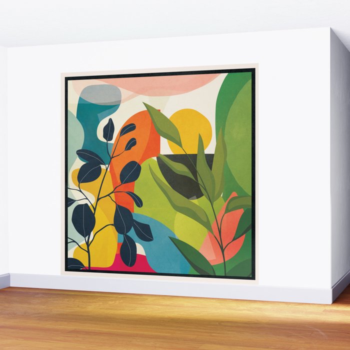 Sunrise Garden 13 Wall Mural Gallery Image 2