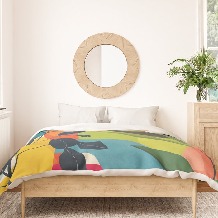 Sunrise Garden 13 Duvet Cover Gallery Image 3