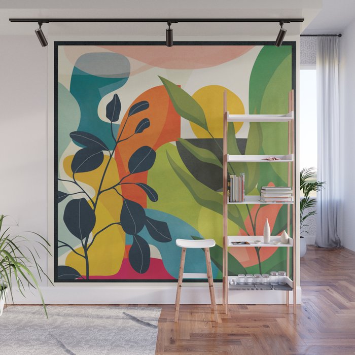 Sunrise Garden 13 Wall Mural Gallery Image 1