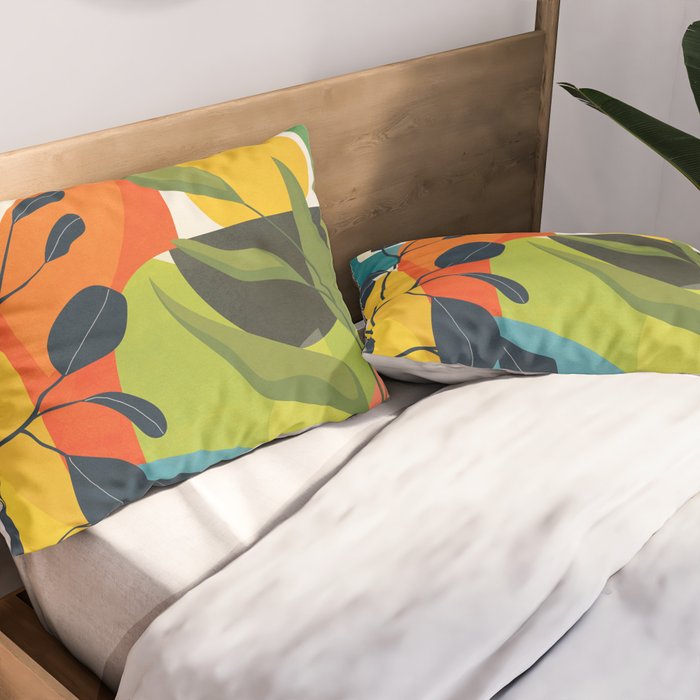 Sunrise Garden 13 Pillow Sham Gallery Image 2
