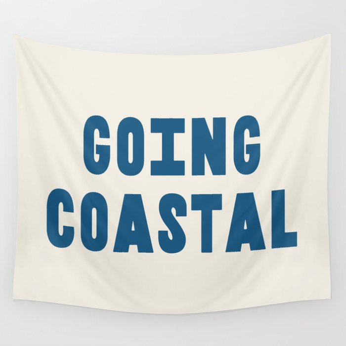 Going Coastal Wall Tapestry Gallery Image 1