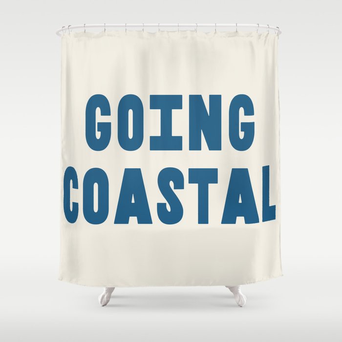 Going Coastal Shower Curtain Gallery Image 1