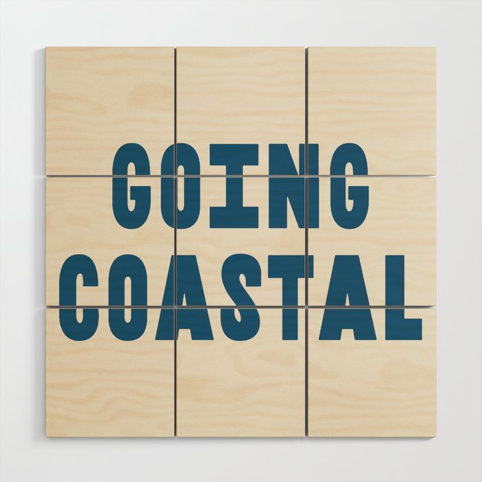 Going Coastal Wood Wall Art Gallery Image 1