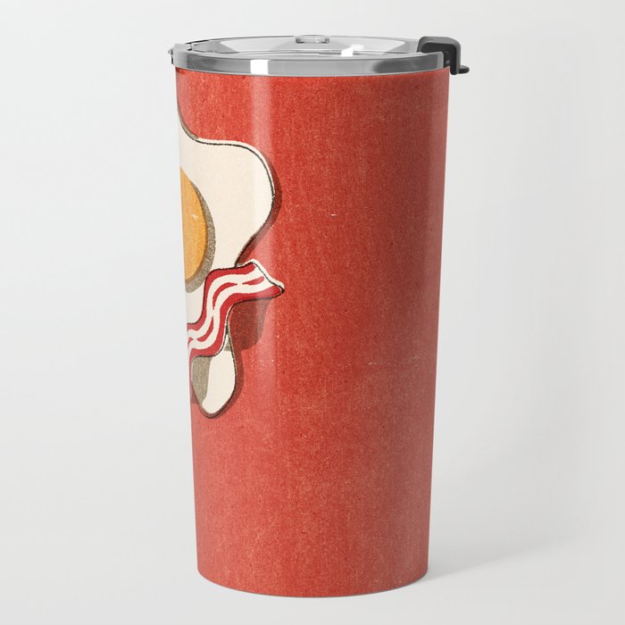 FAST FOOD / Egg and Bacon Travel Mug Gallery Image 2