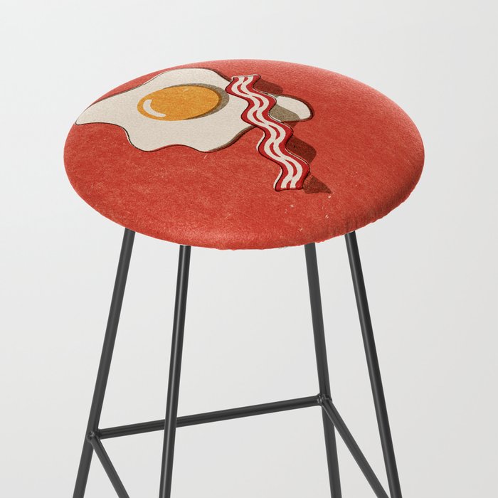FAST FOOD / Egg and Bacon Stool Gallery Image 2