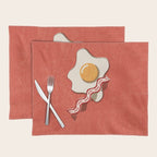 FAST FOOD / Egg and Bacon Placemat Gallery Image 1