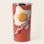 FAST FOOD / Egg and Bacon Travel Mug Gallery Image 1