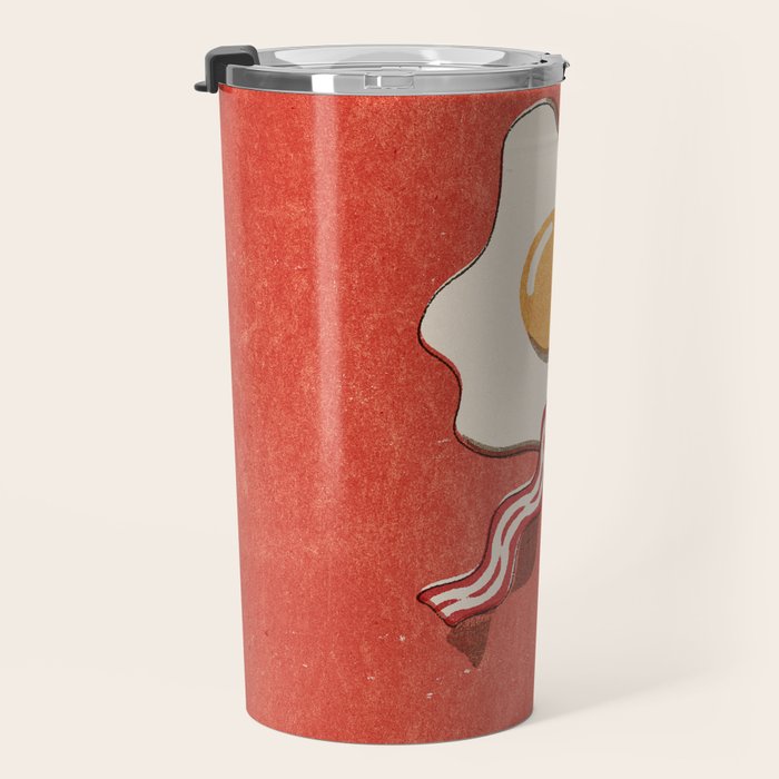 FAST FOOD / Egg and Bacon Travel Mug Gallery Image 3