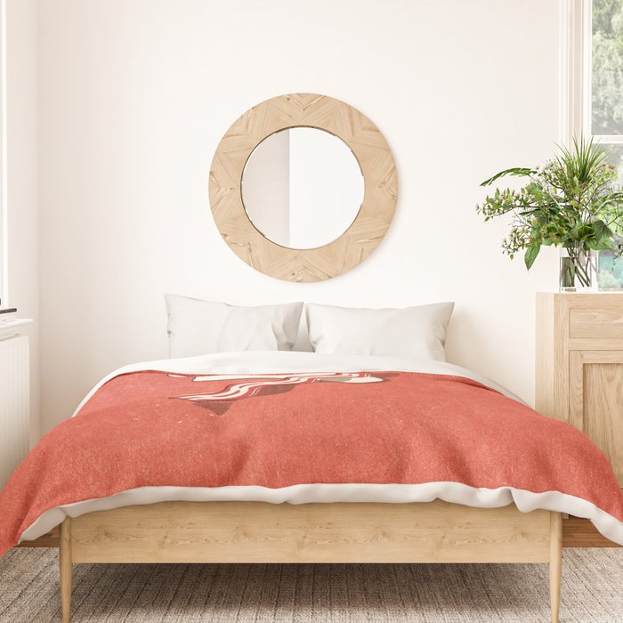 FAST FOOD / Egg and Bacon Duvet Cover Gallery Image 3