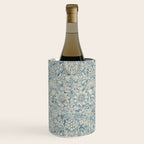 William Morris Vintage Sunflower Blue Slate & Vellum Wine Chiller Gallery Image 1
