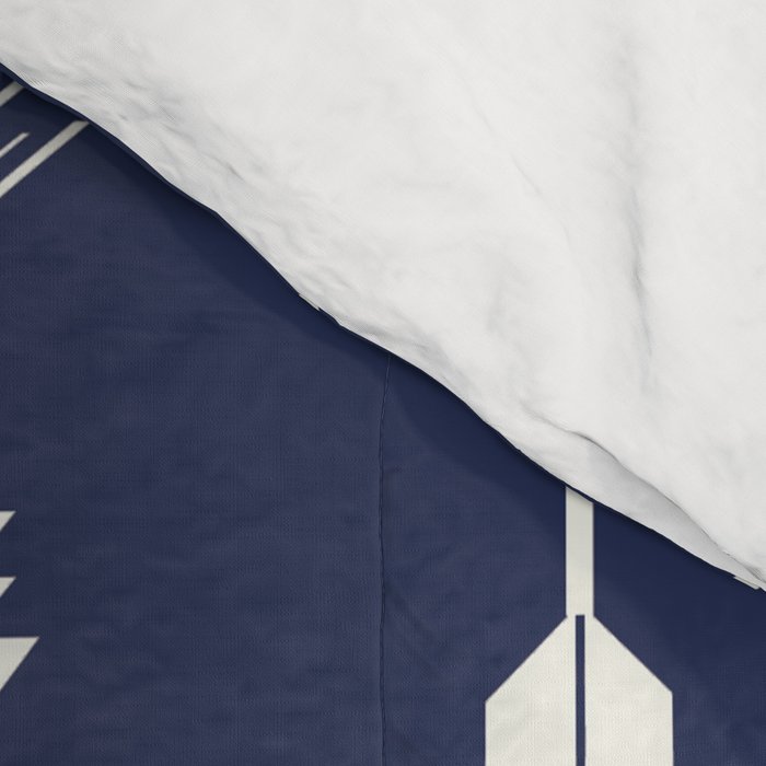 Blue Arrow Pattern  Comforter Gallery Image 4
