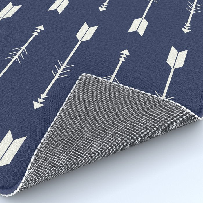 Blue Arrow Pattern  Rug Gallery Image 4