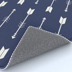 Blue Arrow Pattern  Rug Gallery Image 4
