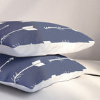 Blue Arrow Pattern  Pillow Sham Gallery Image 3