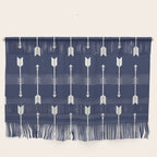 Blue Arrow Pattern  Wall Hanging Gallery Image 1