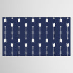 Blue Arrow Pattern  Tablecloth Gallery Image 2