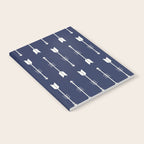 Blue Arrow Pattern  Notebook Gallery Image 2