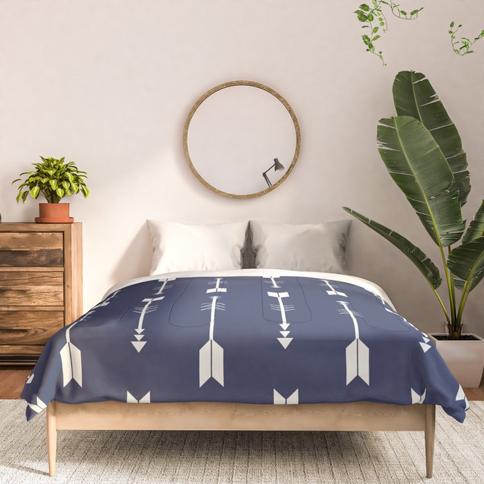 Blue Arrow Pattern  Comforter Gallery Image 3