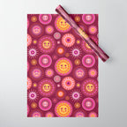 Here Comes the Sun - Pink and Magenta Wrapping Paper Gallery Image 1