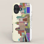 Philadelphia city sklyine iPhone Case Gallery Image 1
