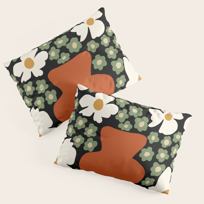 Blooming pottery night    Pillow Sham Gallery Image 1