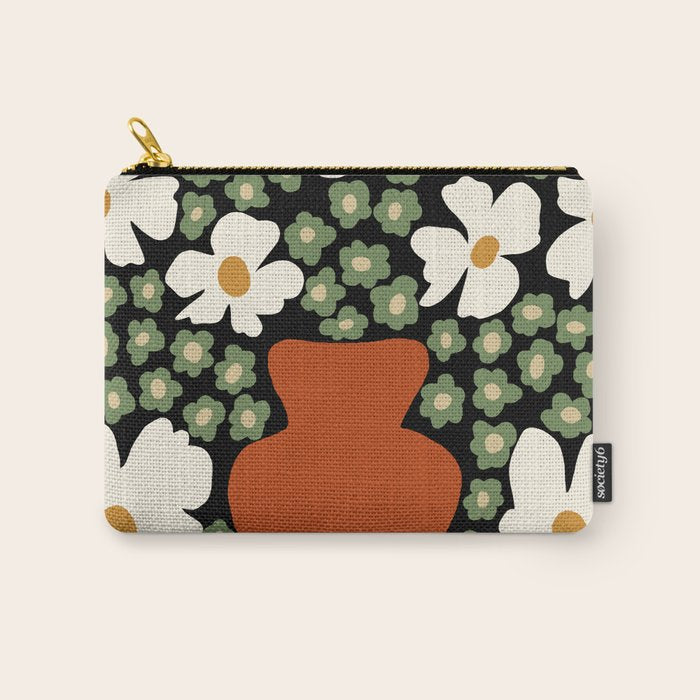 Blooming pottery night    Carry All Pouch Gallery Image 1