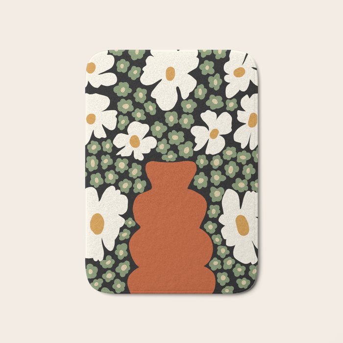 Blooming pottery night    Bath Mat Gallery Image 1