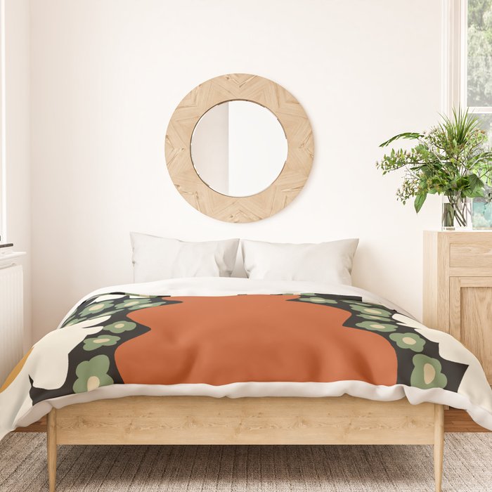 Blooming pottery night    Duvet Cover Gallery Image 3