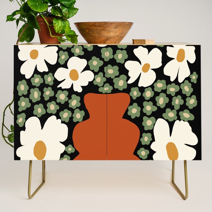 Blooming pottery night    Credenza Gallery Image 1