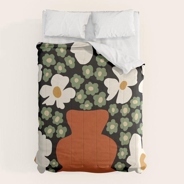 Blooming pottery night    Comforter Gallery Image 1