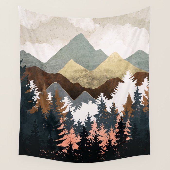 Forest View Wall Tapestry Gallery Image 4
