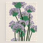 Modern Lavender Garden Jigsaw Puzzle Gallery Image 1
