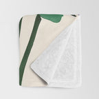 Modern Lavender Garden Throw Blanket Gallery Image 3