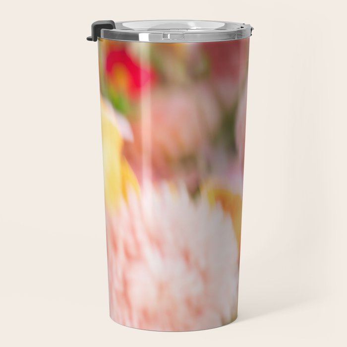 Moving flowers - Abstract Floral Photography Travel Mug Gallery Image 3