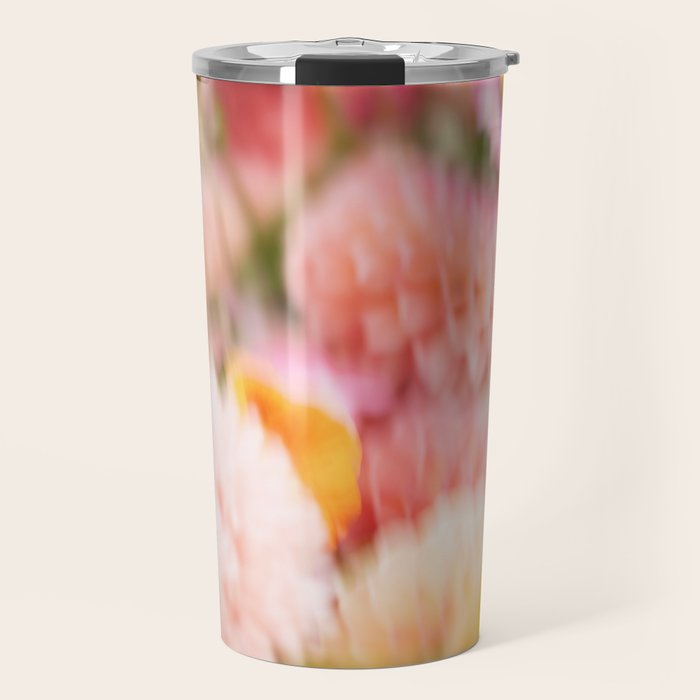 Moving flowers - Abstract Floral Photography Travel Mug Gallery Image 1