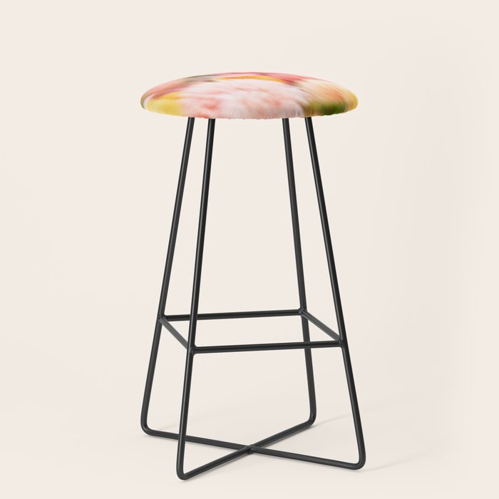 Moving flowers - Abstract Floral Photography Stool Gallery Image 1