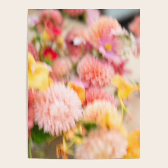 Moving flowers - Abstract Floral Photography Poster Gallery Image 1