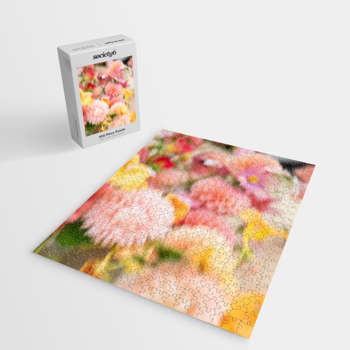 Moving flowers - Abstract Floral Photography Jigsaw Puzzle Gallery Image 2