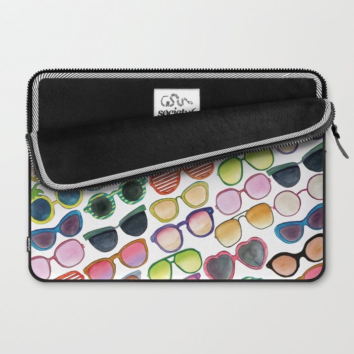 Sunglasses by Veronique de Jong Laptop Sleeve Gallery Image 2