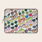 Sunglasses by Veronique de Jong Laptop Sleeve Gallery Image 1