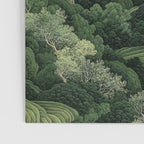 Japanese Wall Art Maximalist Moon Print japandi Art Wabi Sabi Painting Sage Green dopamine decor Poster Gallery Image 3