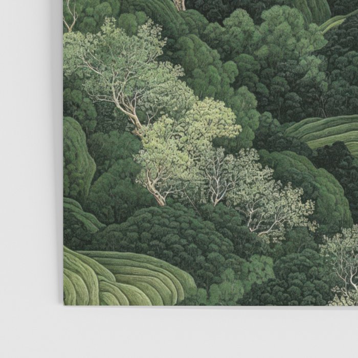Japanese Wall Art Maximalist Moon Print japandi Art Wabi Sabi Painting Sage Green dopamine decor Poster Gallery Image 3
