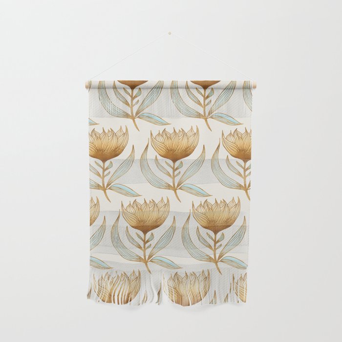 Bohemian Sunflower Pattern Wall Hanging Gallery Image 1