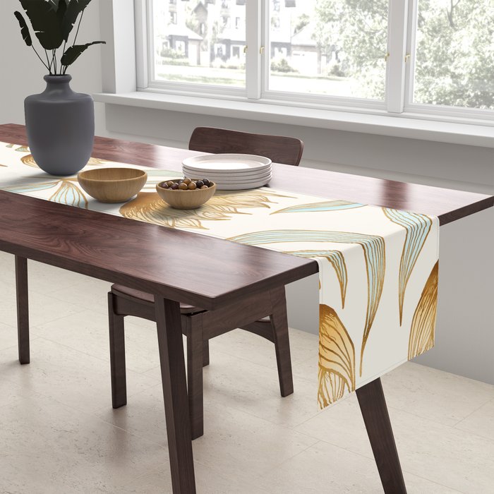 Bohemian Sunflower Pattern Table Runner Gallery Image 2