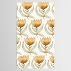 Bohemian Sunflower Pattern Tablecloth Gallery Image 2