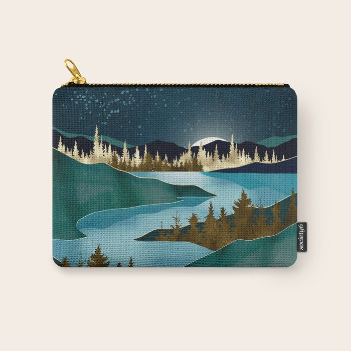 Autumn River Night Carry All Pouch Gallery Image 1