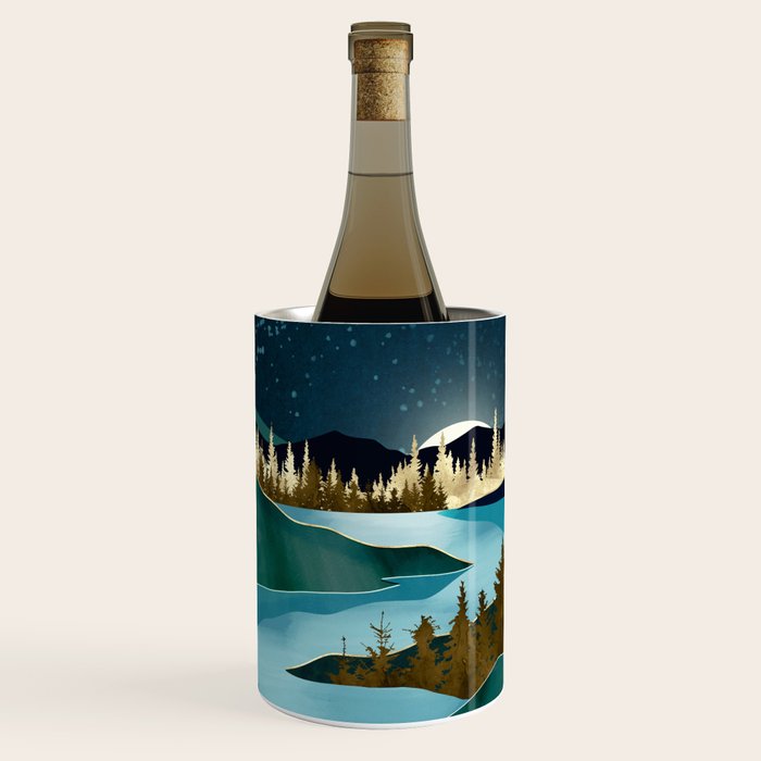 Autumn River Night Wine Chiller Gallery Image 1