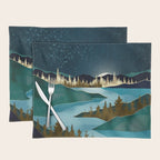 Autumn River Night Placemat Gallery Image 1
